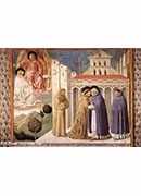 scenes from the life of st francis (scene 4, south wall)