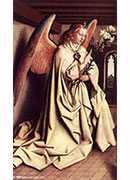 ϲʹ(ؼ̳) - the ghent altarpiece angel of the annunciation