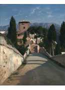 ľɫ - View of Subiaco, Italian Scen