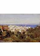 Ӱ - view of genoa from the promenade of acqua sola