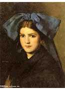 ͷŮ - portrait of a young girl with a bow in her hair