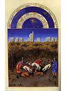 ʮ - les tres riches heures du duc de berry decembre (december)