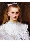 ŮФ - portrait of a girl in white