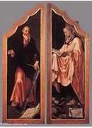 Үᣬ(ֲ) - triptych of the entombment (closed