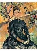 madame cezanne dans la serre vers