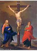 ʮּϵĻʥĸ봫ʥԼ - christ on the cross with the virgin and saint john the evangelist