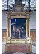 san rocco altarpiece in its frame bologna san petronio