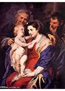 ʥͥʥ - the holy family with st. anne