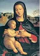 ʥĸ - madonna and child with book