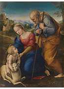 ʥͥ - the holy family with the lamb