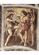 ٸǩ컨:˹ - the stanza della segnatura ceiling apollo and marsyas