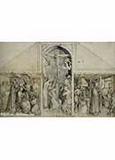 Үʥ - triptych of the cruccifixion and scenes from the life of st eloi