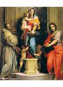 ʥĸӣʥ˹봫ʥԼ֮ - madonna with child between saints francis and john the evangelist