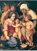 ʥĸӣʥɯףСʥԼλʹ - madonna with child saint elizaabth the baby saint john and two angels