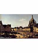 view of the new market in dresden