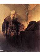 дԵʥ - st. paul at his writing desk