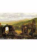 the ruins of taormina (sketch)