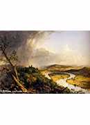 ţ - view from mount holoke, northampton, massachusetts, after a thunderstorm (the oxbow)