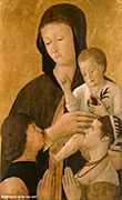 ʥĸλʩ - Madonna with child and two donors