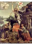 ʥͽɵº¬ - The Resurrection of Christ with SS. Leonard of Noblac and Lucia