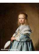 Ů - Portrait of a Girl in Blue