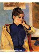 •ɵ£Ұ•ɵµĽ - Portrait of Madelaine Bernard, sister of the artist Emile Bernard