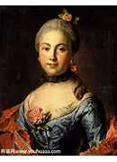 ȹŮФ - Portrait of a Woman in a Blue Dress