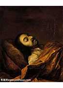 ˵ôջ - Portrait of Peter the Great on his Death-Bed