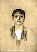 ŮФ - Portrait of a girl - frontal view