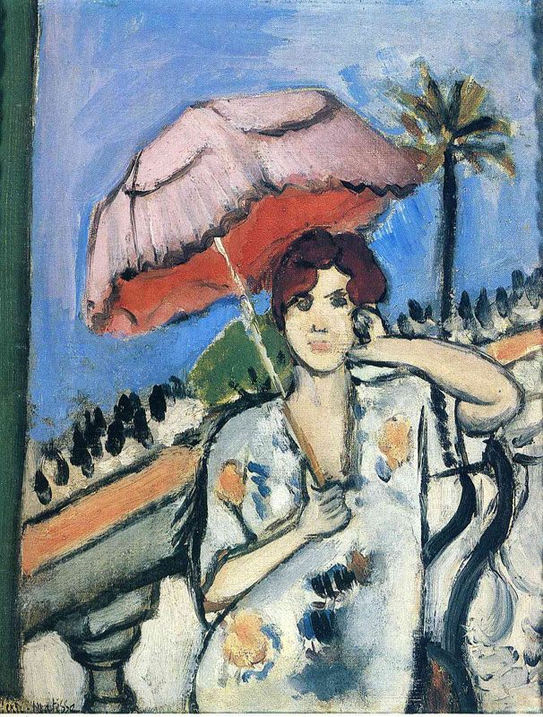 Woman with Umbrella