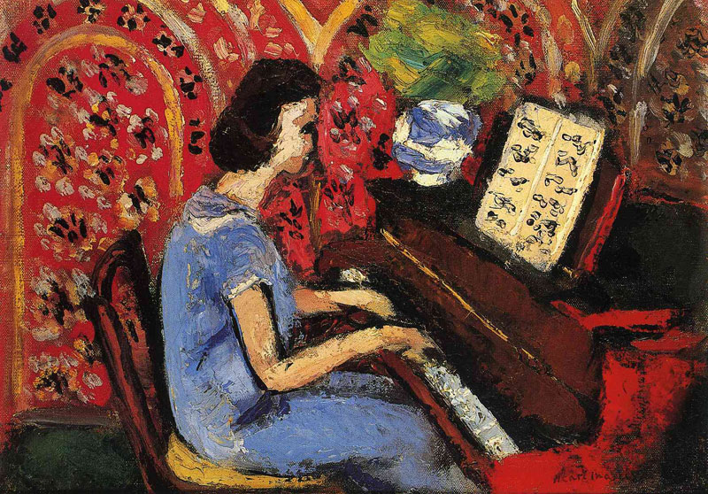 Woman at the Piano