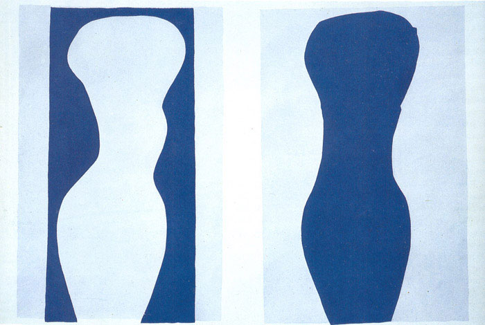 White Torso and Blue Torso<br>1944<br>