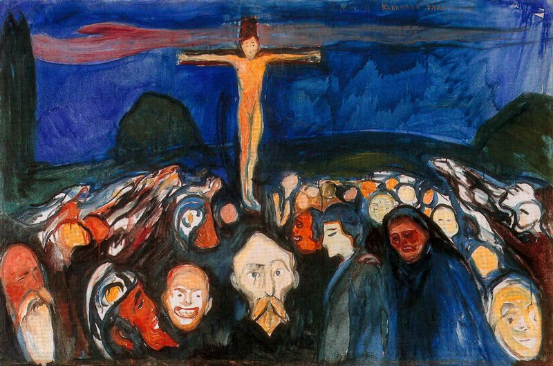 ѵ- Golgotha, 1900<br>ղڣThe Munch Museum