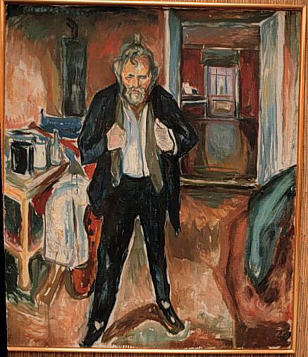 еԻ- Self-Portrait (in distress), 1919<br>ղڣThe Munch Museum