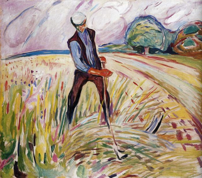 ɲ- The Haymaker, 1916<br>ղڣThe Munch Museum