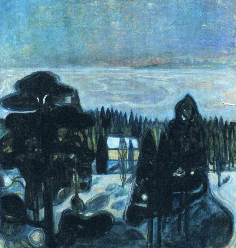 ҹ- White Night, 1901<br>ղڣNational Gallery, Oslo