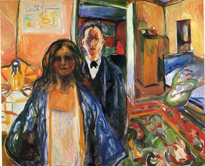 ģ- The Artist and His Model, 1921<br>ղڣThe Munch Museum