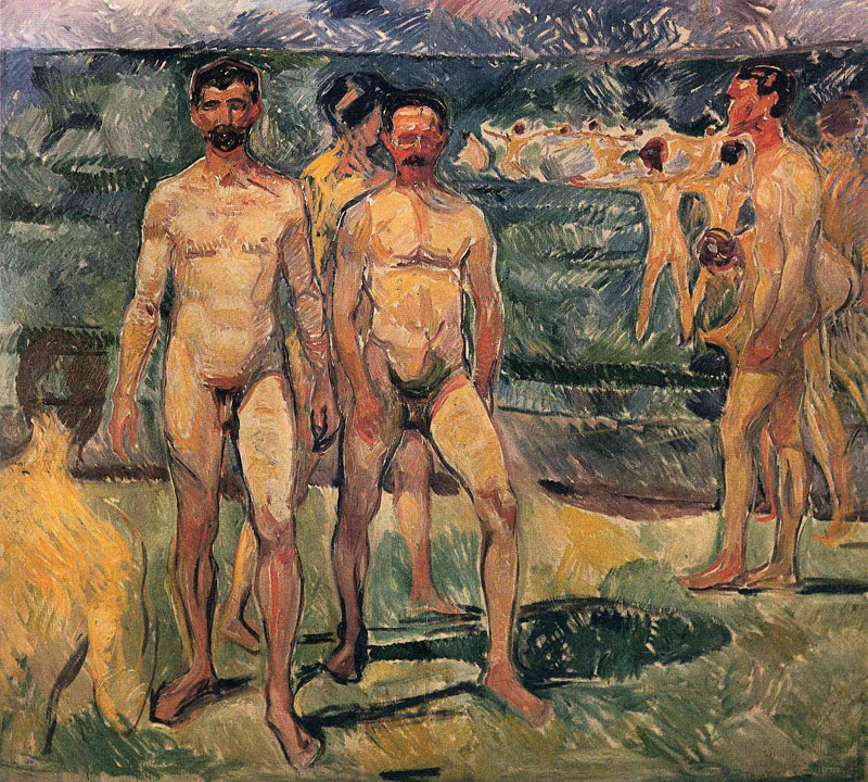 ԡ- Bathing Men, 1907<br>ղڣAteneum, Helsinki, Finland