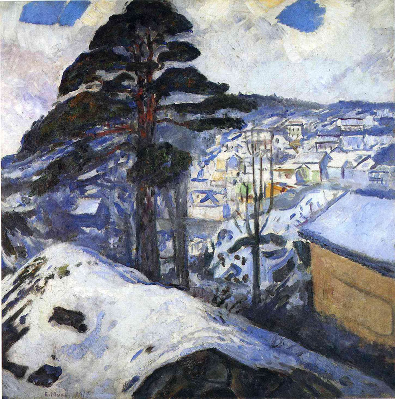 Ŀ- Winter, Kragero, 1912<br>ղڣThe Munch Museum